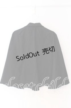 画像3: axes femme / マント風ケープジャケット F クロ O-25-10-29-021-AX-TO-OW-OS