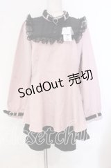 DearMyLove / ハートチョーカーヨークセットアップ 3L ピンク×クロ O-25-10-30-004-EL-OP-OW-OS