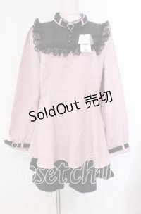 DearMyLove / ハートチョーカーヨークセットアップ 3L ピンク×クロ O-25-10-30-004-EL-OP-OW-OS