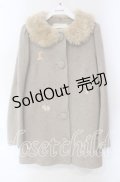 Franche Lippee / うさぎ刺繍コート M ベージュ O-25-10-30-041-LO-CO-OW-OS