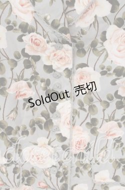 画像2: 【SALE】INGEBORG / エミリーローズ柄ベスト  ミントグリーン O-25-10-30-042-LO-TO-OW-ZT446