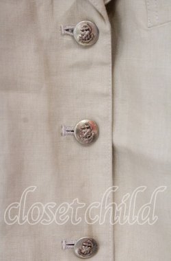 画像2: INGEBORG / リネンベスト  カーキイエロー O-25-10-30-043-LO-TO-OW-OS