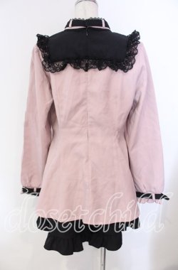 画像4: DearMyLove / ハートチョーカーヨークセットアップ 3L ピンク×クロ O-25-10-30-004-EL-OP-OW-OS