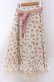 画像1: axes femme / ミニチュアローズ柄スカート F クリーム O-25-10-30-1053-AX-SK-OW-OS (1)