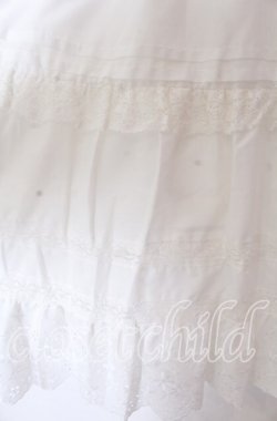 画像2: axes femme / コットンフレアロングスカート F シロ O-25-10-30-1054-AX-SK-OW-OS