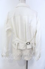 画像2: 【SALE】axes femme POETIQUE / バックプリーツブルゾン M オフ O-25-10-30-1062-AX-JA-IG-ZT167 (2)