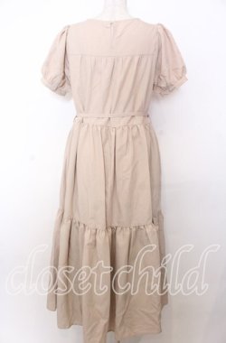 画像3: axes femme POETIQUE / ティアードロングワンピース  アイボリー O-25-10-30-1065-AX-OP-IG-OS