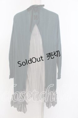 画像2: axes femme / バックシャントッパーカーデ M グリーン O-25-10-30-1067-AX-TO-IG-ZT1103A