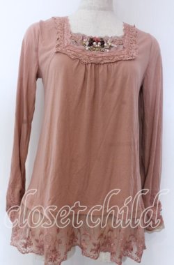 画像1: axes femme / ガーデンインナーPO M ピンクベージュ O-25-10-30-1080-AX-TO-IG-OS