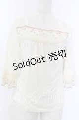 axes femme / カラーレースインナーPO  アイボリー O-25-10-30-1083-AX-TO-IG-ZT015