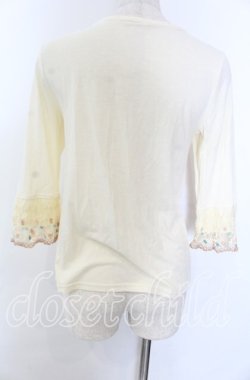 画像2: axes femme / カラーレースインナーPO  アイボリー O-25-10-30-1083-AX-TO-IG-OS