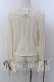 画像2: axes femme / ショート丈ニットボレロ  アイボリー O-25-10-30-1092-AX-TO-IG-OS (2)