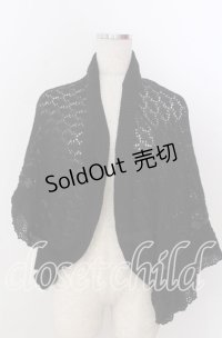 axes femme / フリルニットボレロ F クロ O-25-10-30-1097-AX-TO-IG-OS