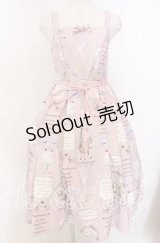 axes femme kawaii / 10thアニバーサリージャンパースカート M ピンク O-25-10-30-1013-AX-OP-OW-OS