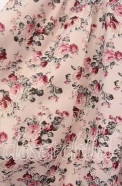 画像2: axes femme / ビッグリボン×ローズジャンパースカート【mobility限定商品】 M ピンク O-25-10-30-1015-AX-OP-OW-OS