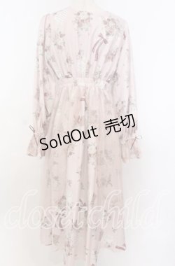 画像3: axes femme / ローズアンダヴィタシオンワンピース F ピンク O-25-10-30-1017-AX-OP-OW-OS