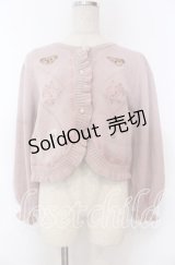 axes femme kawaii / Rosy Bearニットカーデ M ピンク O-25-10-30-1020-AX-TO-OW-OS