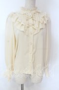 axes femme kawaii / クラシカルドールブラウス M アイボリー O-25-10-30-1024-AX-BL-OW-OS