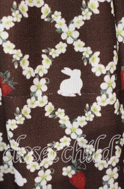 画像2: axes femme kawaii / ベリーフィールズワンピース M ブラウン O-25-10-30-1003-AX-OP-OW-OS