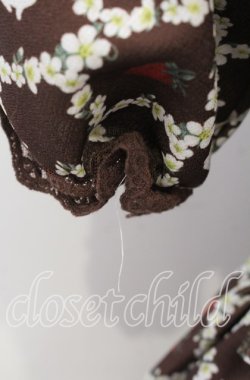 画像3: axes femme kawaii / ベリーフィールズワンピース M ブラウン O-25-10-30-1003-AX-OP-OW-OS