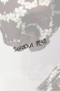 画像3: axes femme kawaii / ベリーフィールズワンピース M ブラウン O-25-10-30-1003-AX-OP-OW-OS