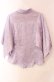 画像3: axes femme / ジャガードチャイナブラウス  ラベンダー O-25-10-30-064-AX-BL-IG-OS (3)