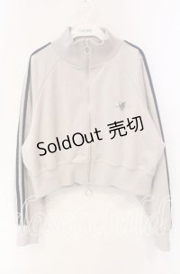 axes femme / カットスエードトラックジャケット  グレー O-25-10-30-068-AX-JA-IG-OS