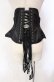 画像3: PureOne Corset Works / サテンコルセット  ブラック O-25-10-30-007-GO-TO-OW-OS (3)