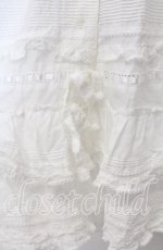 画像3: PINK HOUSE / フランス製レース使いエプロンドレス  シロ O-25-10-30-008-LO-OP-OW-OS (3)