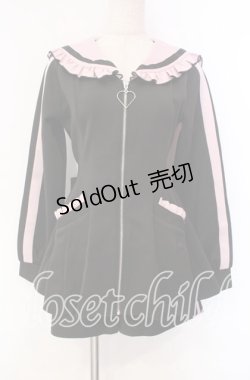 画像1: DearMyLove / セーラージャージデザインセットアップ M クロ×ピンク O-25-10-30-002-EL-OP-OW-OS