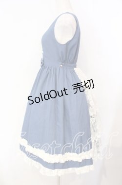 画像3: axes femme kawaii / オリビアジャンパースカート M ブルー O-25-10-30-012-AX-OP-OW-OS