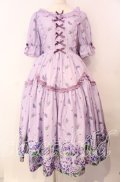 Chalmiere / ハイドレンジアワンピース  ラベンダー O-25-10-30-013-LO-OP-IG-OS
