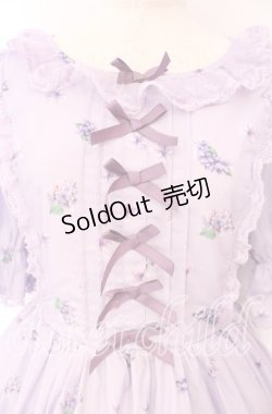 画像2: Chalmiere / ハイドレンジアワンピース  ラベンダー O-25-10-30-013-LO-OP-IG-OS