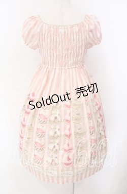 画像4: Emily Temple cute / パティスリープリントワンピース M ピンク O-25-10-30-015-ET-OP-OW-OS