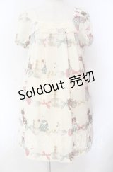 Emily Temple cute / アンティークジュエリーワンピース  アイボリー O-25-10-30-016-ET-OP-OW-OS