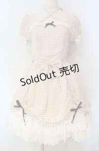Innocent World / エミリエンヌワンピース M アイボリー O-25-10-30-017-IW-OP-OW-OS