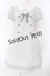 Innocent World / ピコレースのセーラーワンピース M グレー O-25-10-30-018-IW-OP-OW-OS