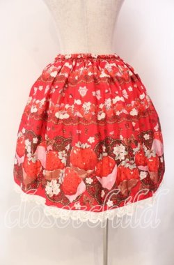 画像4: BABY,THE STARS SHINE BRIGHT / Creamy Berry Fairy Dreamスカート  アカ O-25-10-30-019-BA-SK-OW-OS