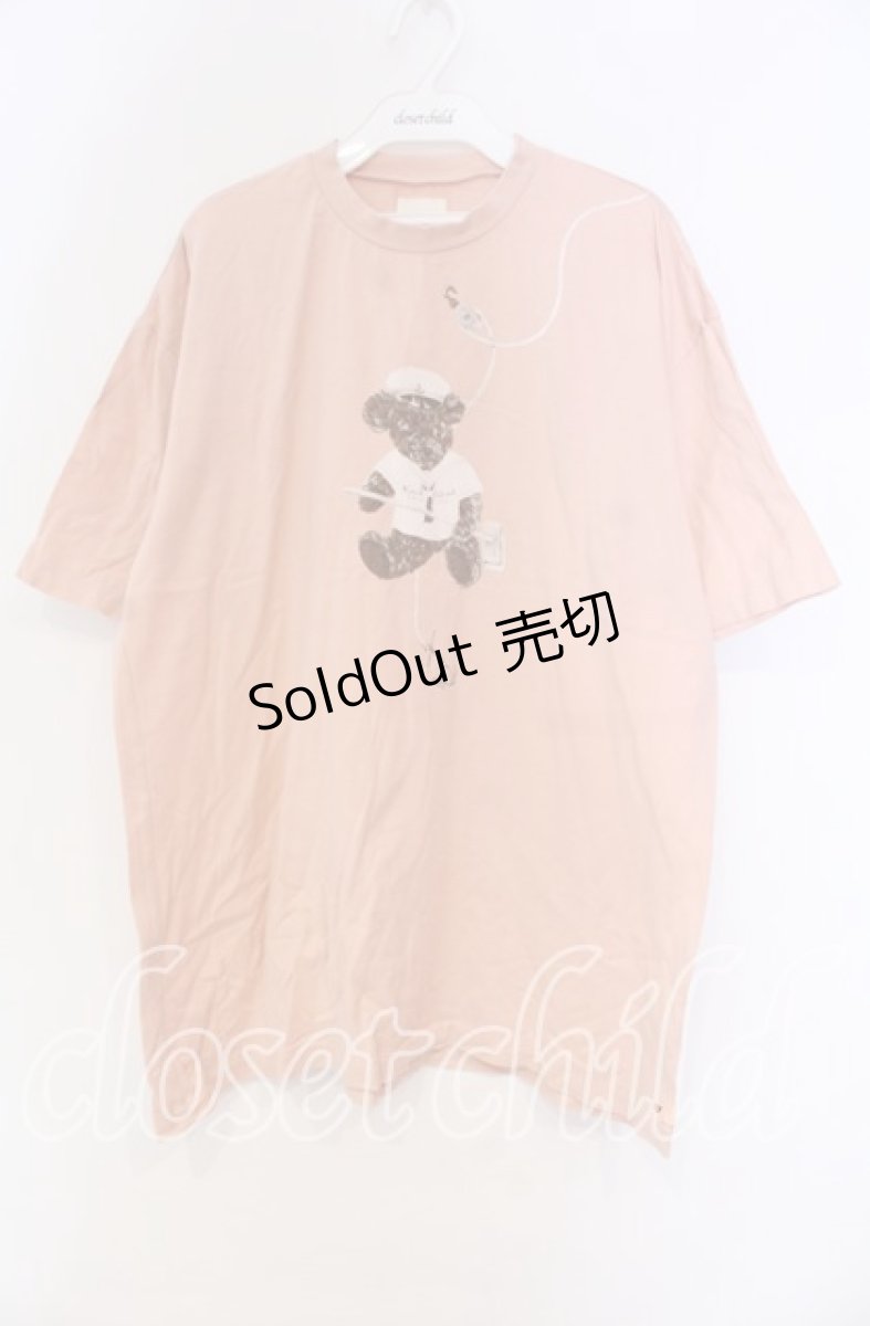 画像1: 【SALE】Karl Helmut / マリンカールくんTシャツ  ピンク O-25-10-31-004-EL-TS-IG-ZT070 (1)