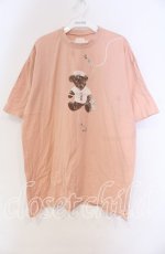 画像1: 【SALE】Karl Helmut / マリンカールくんTシャツ  ピンク O-25-10-31-004-EL-TS-IG-ZT070 (1)