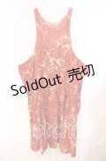 PINK HOUSE / チェリーブロッサムフラワーバスケットジャンパースカート【お直しあり】  アカ O-25-10-31-037-LO-OP-IG-ZT086