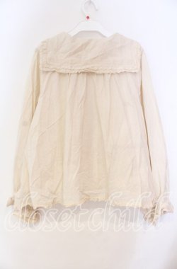 画像3: PINK HOUSE / セーラーカラーブラウス【お直しあり】  アイボリー O-25-10-31-038-LO-BL-IG-OS