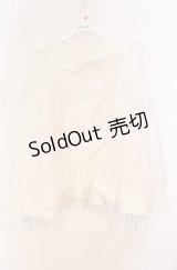 PINK HOUSE / ローンフリルセーラーカラーブラウス【お直しあり】  シロ O-25-10-31-039-LO-BL-IG-OS