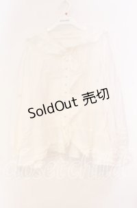 PINK HOUSE / ローンフリルセーラーカラーブラウス【お直しあり】  シロ O-25-10-31-039-LO-BL-IG-OS