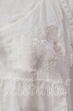 画像3: PINK HOUSE / ローンフード付きロングベスト【お直しあり】  シロ O-25-10-31-040-LO-OP-IG-OS