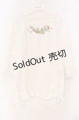 PINK HOUSE / いちご刺繍ブラウス  シロ O-25-10-31-041-LO-BL-IG-OS