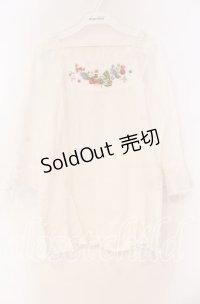 PINK HOUSE / いちご刺繍ブラウス  シロ O-25-10-31-041-LO-BL-IG-OS