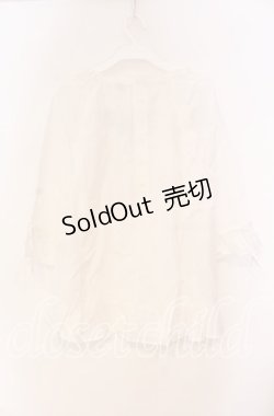 画像4: PINK HOUSE / いちご刺繍ブラウス  シロ O-25-10-31-041-LO-BL-IG-OS