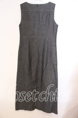 画像2: TOMATSU / デニムジャンパースカート 38 クロ O-25-10-31-046-LO-OP-IG-OS