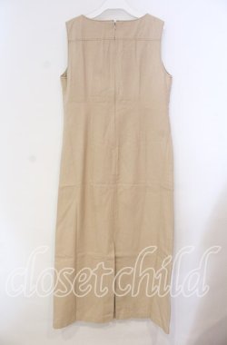 画像2: TOMATSU / デニムジャンパースカート 38 ベージュ O-25-10-31-047-LO-OP-IG-OS